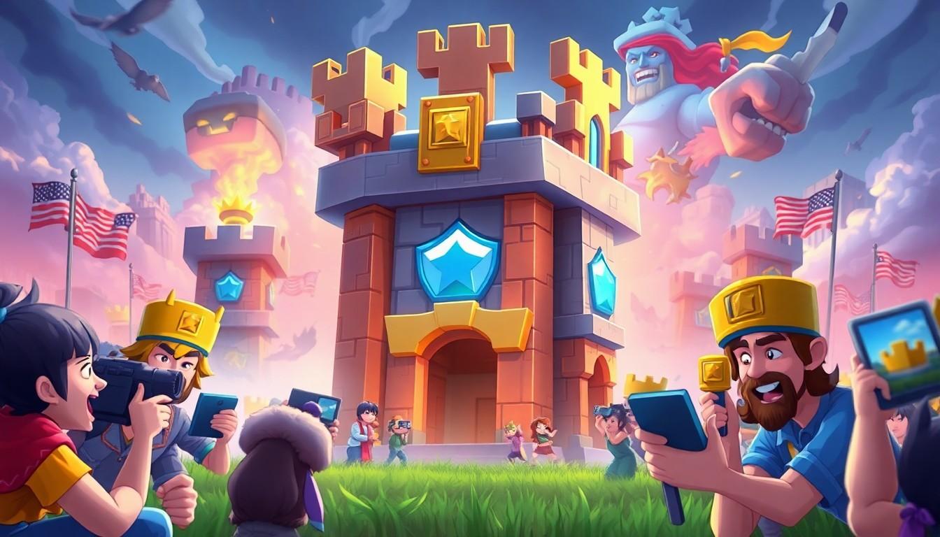 how to upgrade king tower in clash royale