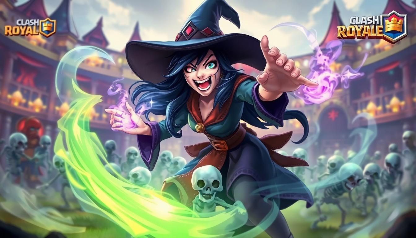 clash royale witch